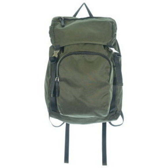 Prada Khaki Green Backpack - Picture 1 of 9
